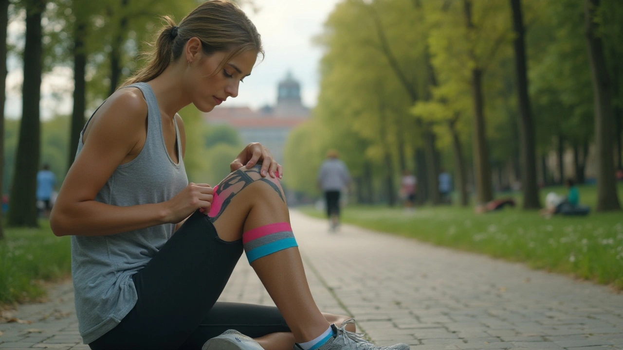 Proč je tejpování tak populární při léčbě bolesti