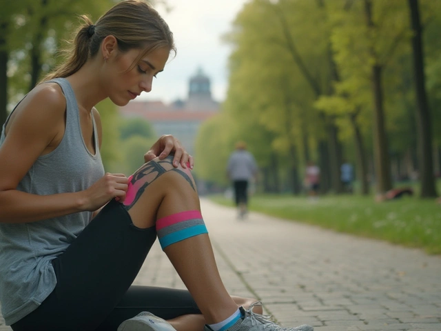 Proč je tejpování tak populární při léčbě bolesti