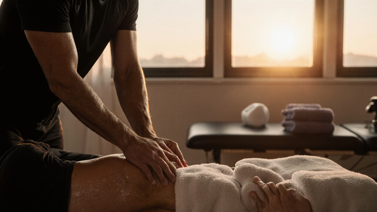 Jak sportovní masáž zlepšuje výkon sportovců