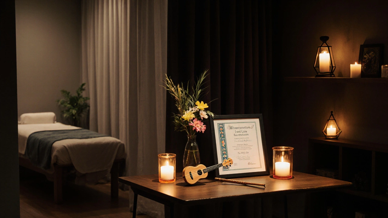 Wellness centrum s certifikátem Lomi Lomi a relaxační atmosférou.