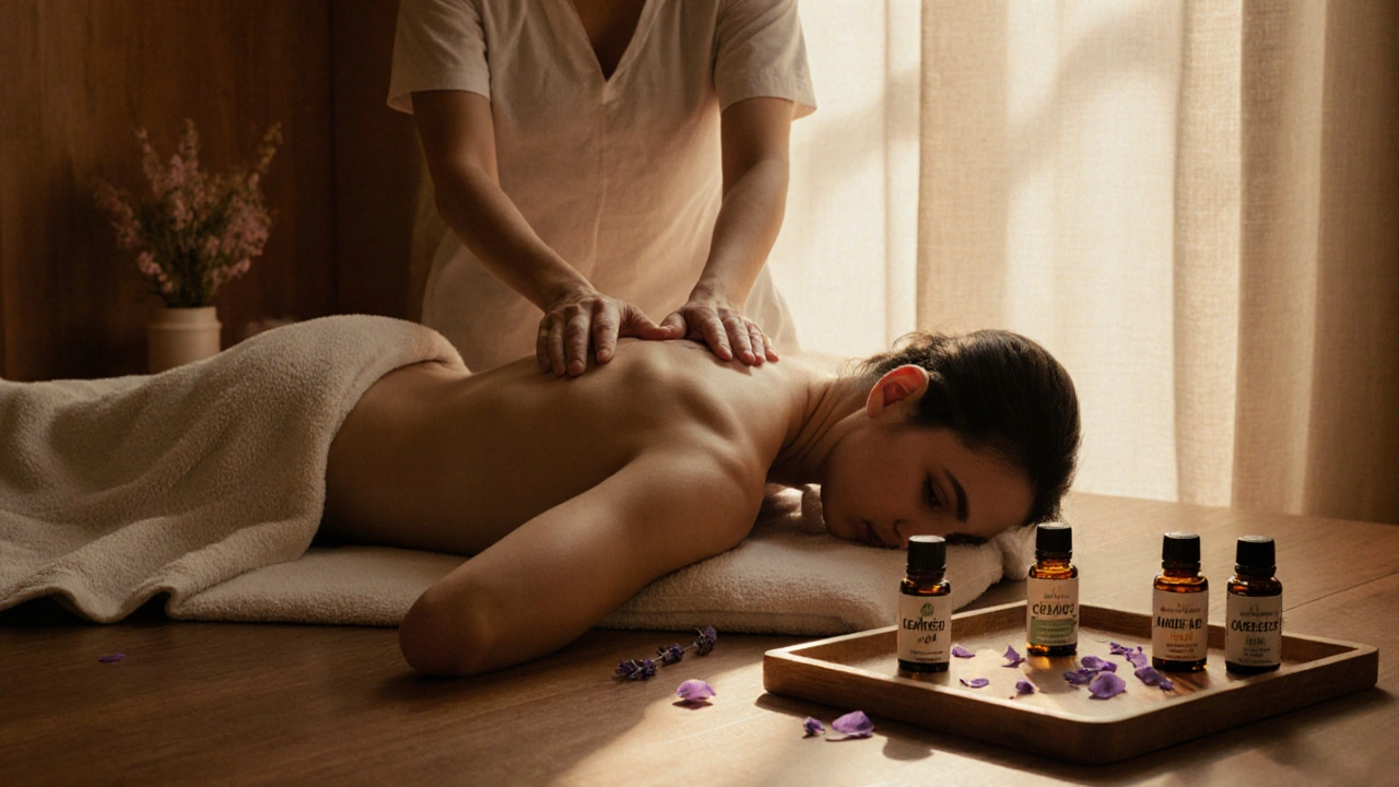 Aromaterapeutická masáž: Jak esenciální oleje zlepšují vaše zdraví a pohodu