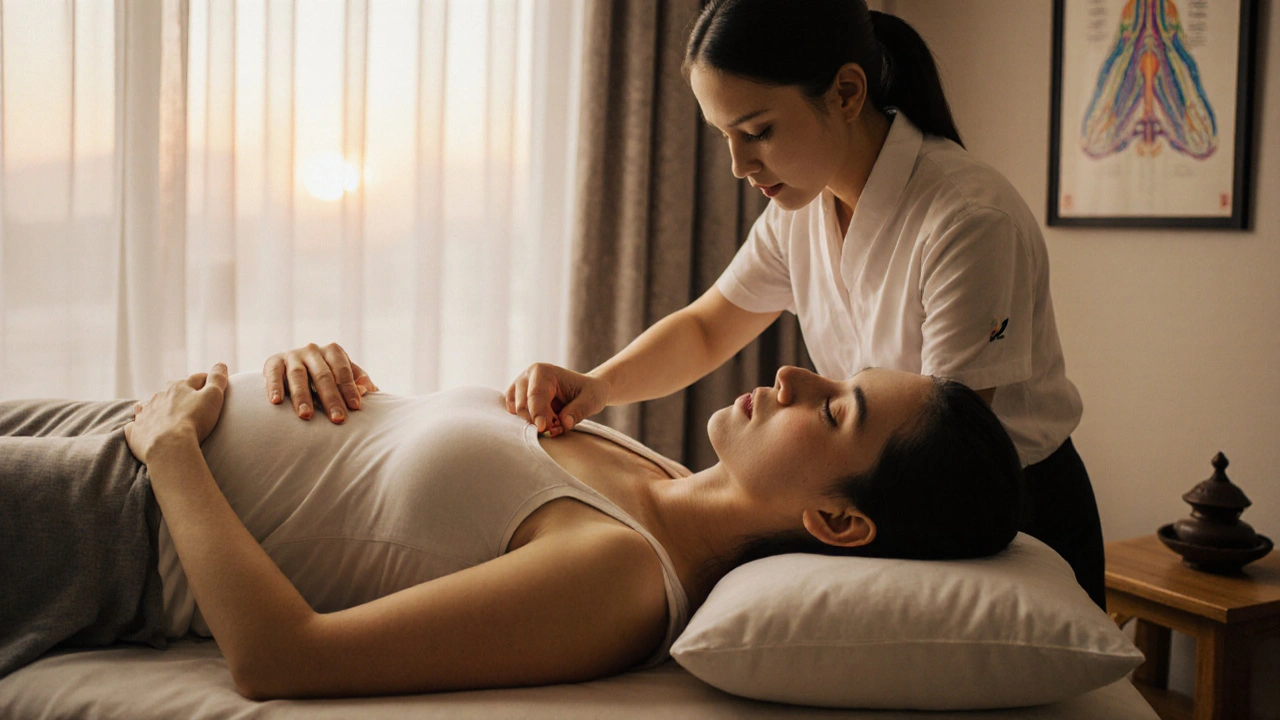 Přínosy čínské masáže pro těhotné ženy: jak ulevit bolestem a zvýšit pohodu