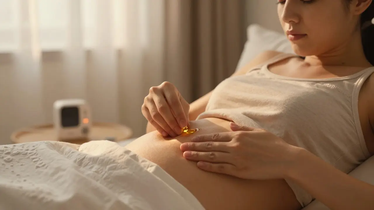 Jak masáž po porodu pomáhá při hojení jizev po císařském řezu