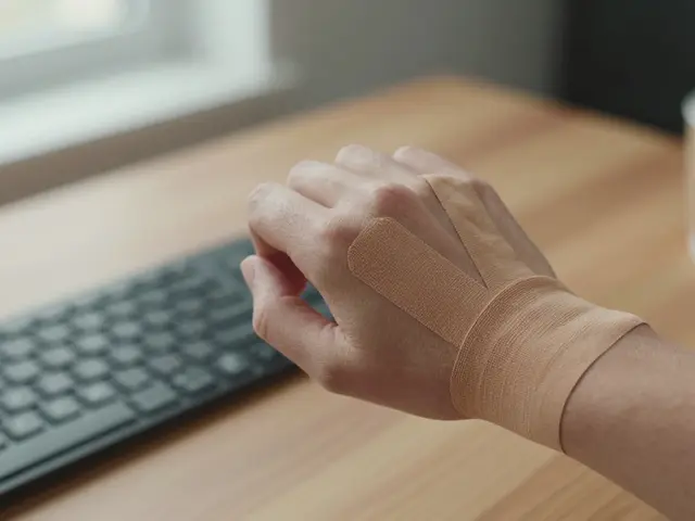 Jak tejpování může pomoci při léčení bolesti zápěstí